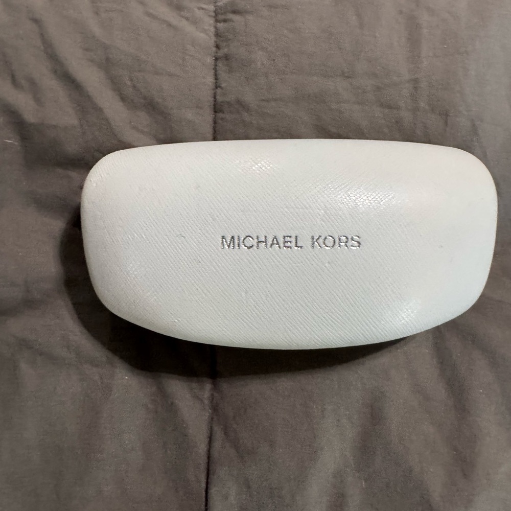 Michael Kors Ivory Eyewear Case